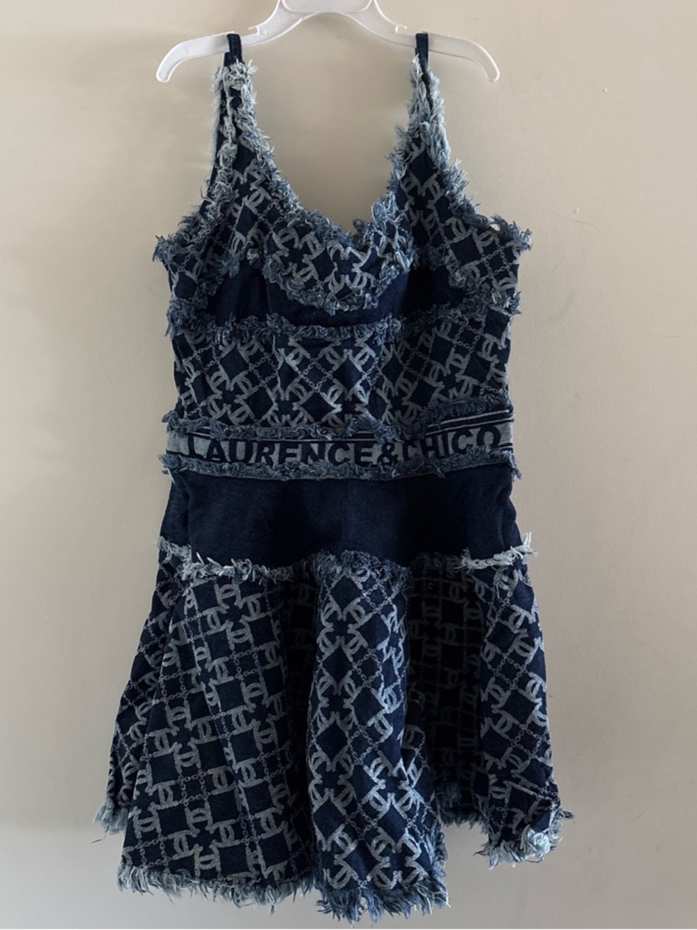 Laurence & Chico A Line Denim Dress
